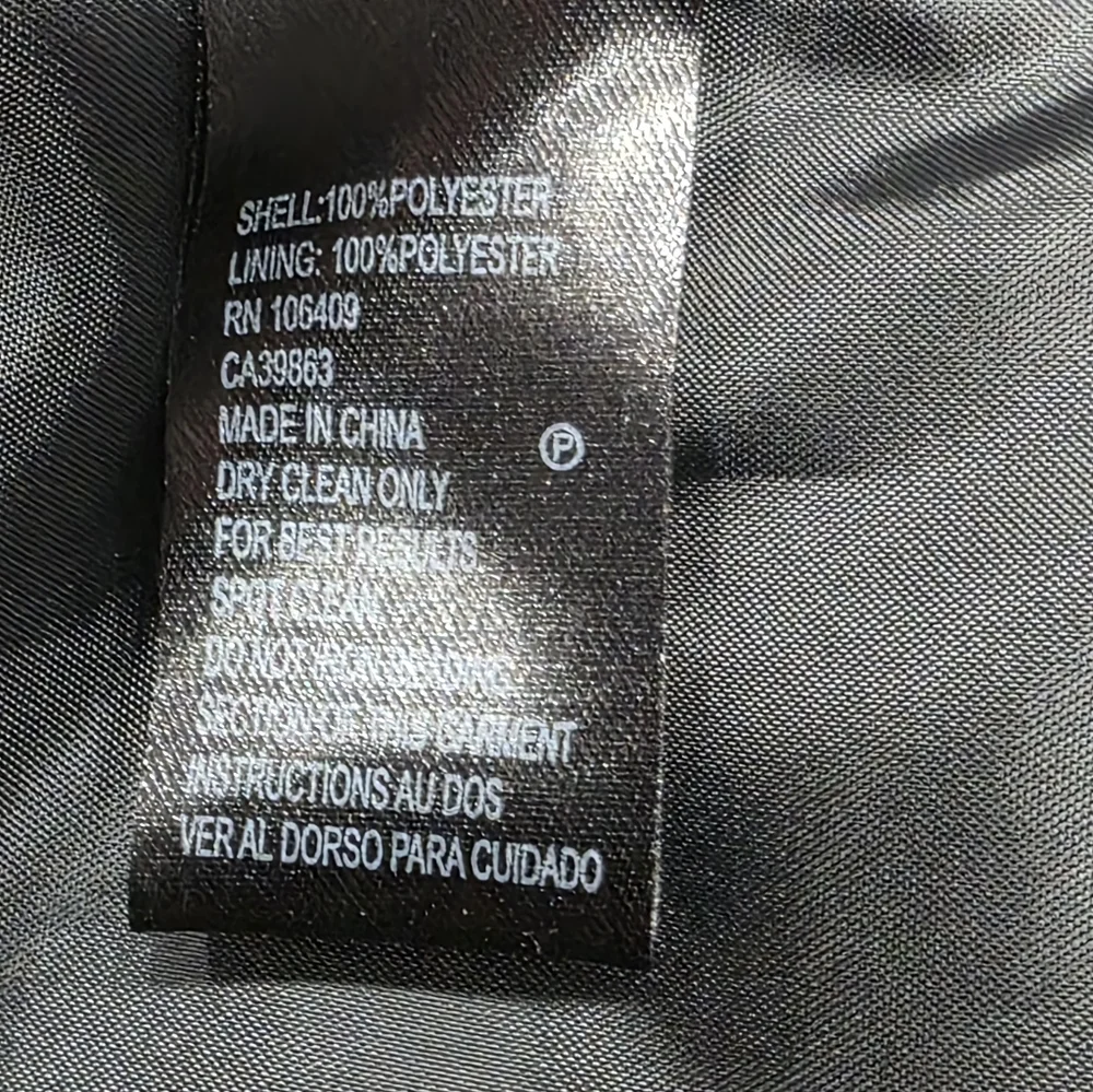 Tahari Luxe Black Blazer Jacket With Beads Size 12 - Picture 13 of 16